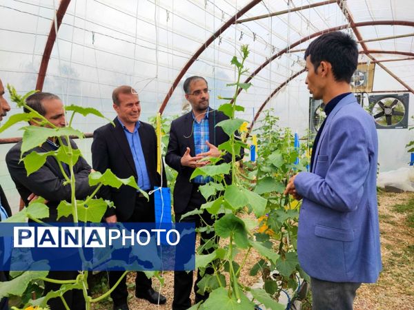 بازدید مدیر کل دفتر فنی و حرفه‌ای و کار دانش وزارت آموزش و پرورش از شهرستان سملقان