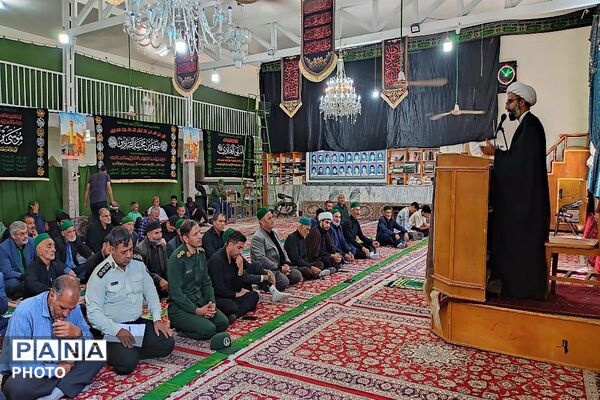 اقامه نماز عبادی سیاسی جمعه در نخستین روز از ماه محرم، مسجد جامع شهر بار