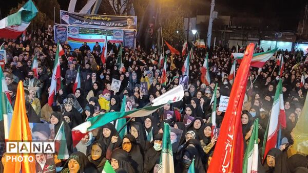 بیست و پنجمین شب اجتماع خون‌خواهان قائد امت و‌حامیان نیروهای مسلح 