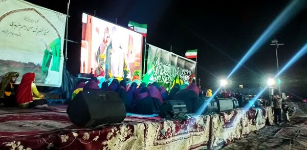نمایش میدانی غدیر ثانی در بلوار شهدا نیشابور 