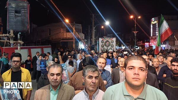 نمایش  اقتدار و وفاداری ،حضور پرشور مردم کوهدشت