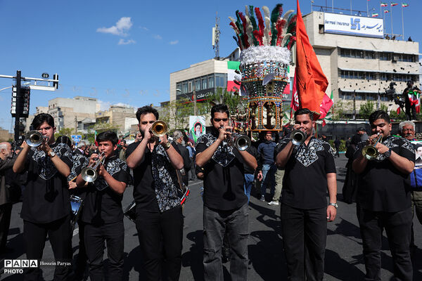 چهلمین روز شهادت رهبر شهید انقلاب اسلامی - تهران