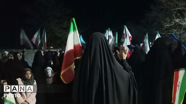 اجتماع دختران جان فدای ایران در جلگه رخ