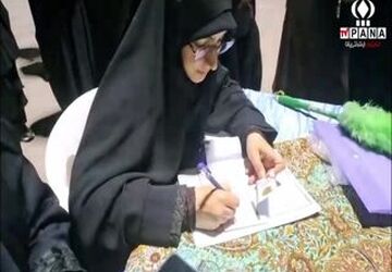 حضور حماسی مردم ولایت‌مدار مهریز در شبهای تجمع