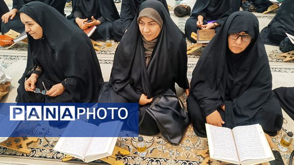 تکریم شهدای جنگ ۱۲ روزه با نوای قرآن در یاسوج