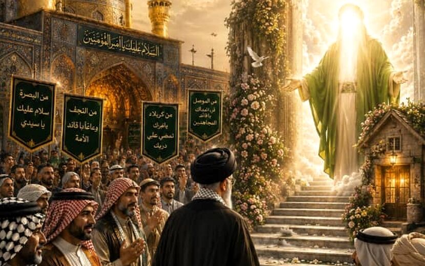 وداع با آقای شهید(عربی)