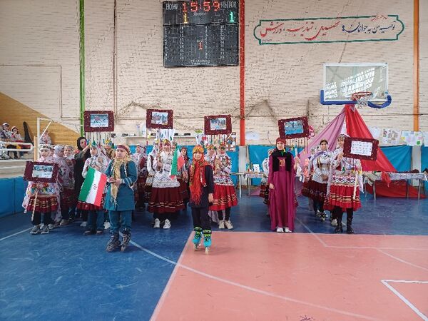 برگزاری جشنواره طرح دختران آفتاب ایران در شیروان