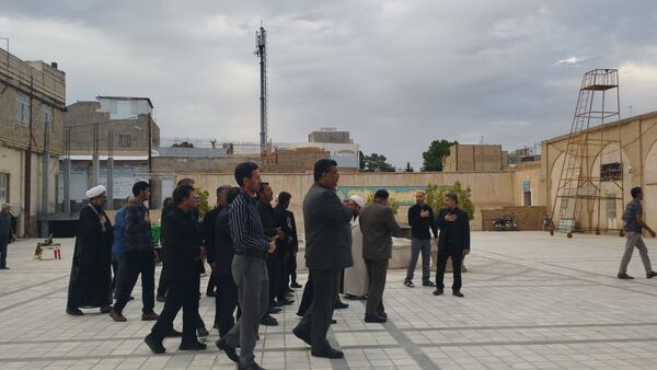 مراسم عزاداری سیدالشهدا خدمت در خلیل آباد