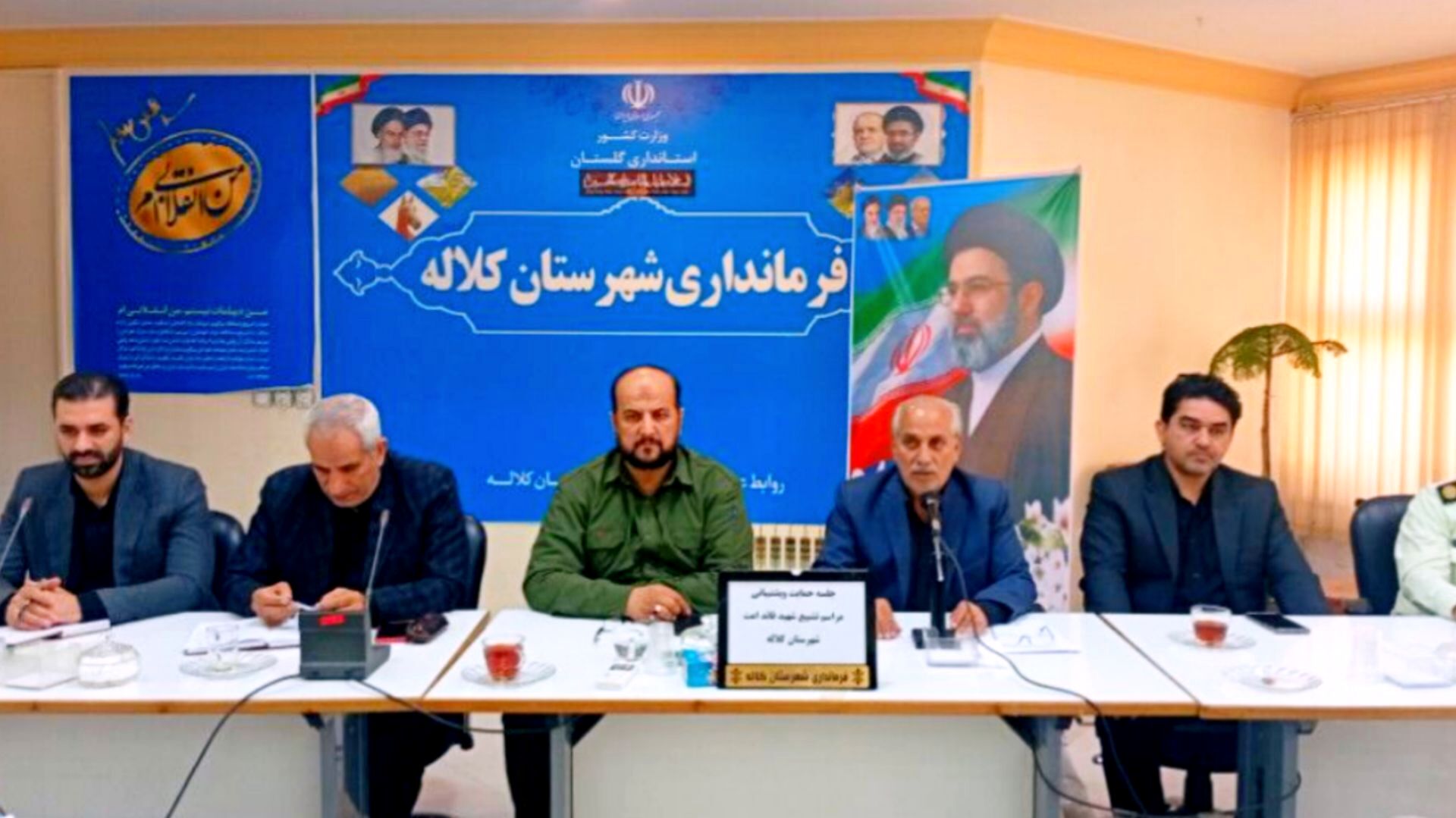 برنامه‌ریزی برای حضور حماسی مردم کلاله در مراسم تشییع پیکر «شهید قائد امت»