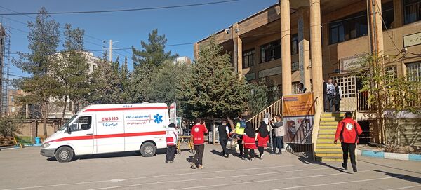 برگزاری بیست و هفتمین مانور سراسری زلزله در استان ایلام 