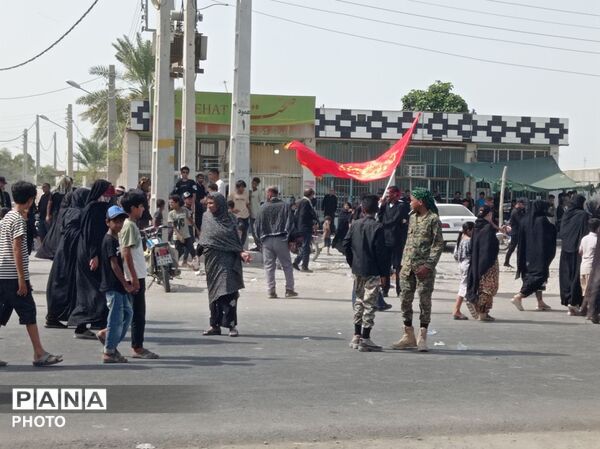 شکوه ارادت نسل نو در همایش پیاده‌روی «جاماندگان اربعین» روستای کنارترش