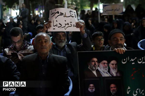 پنجاه ونهمین اجتماع بزرگ شبانه مردم ابرکوه