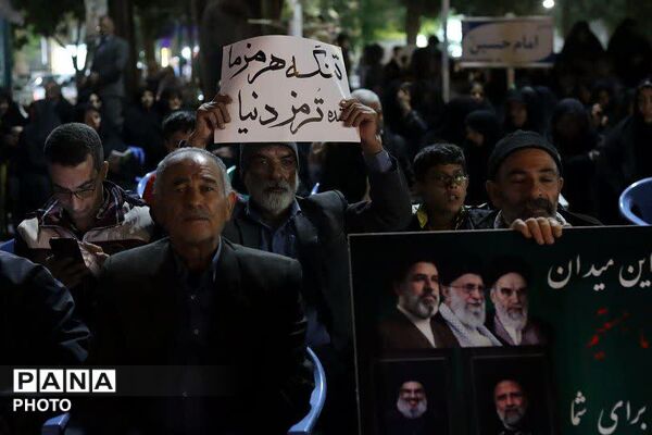 پنجاه ونهمین اجتماع بزرگ شبانه مردم ابرکوه