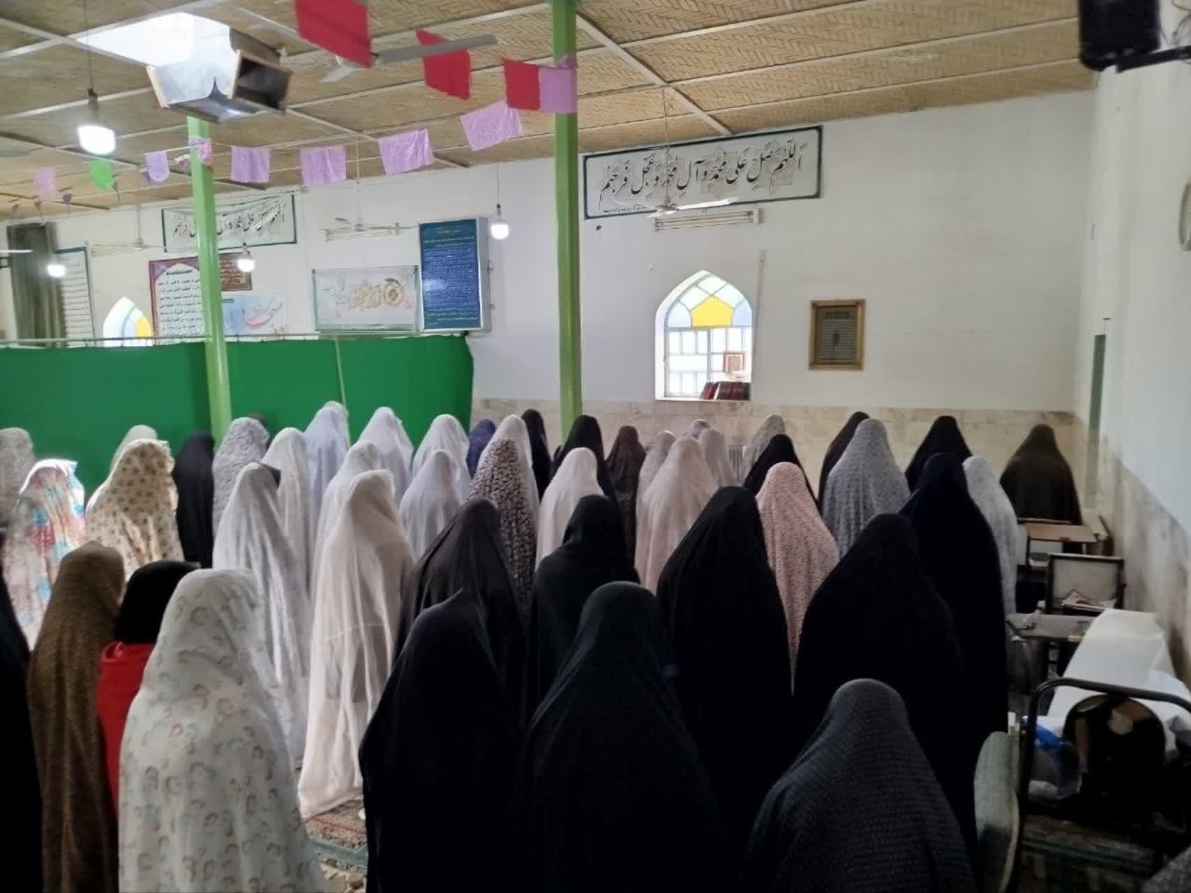 تجلی پیوند مسجد و مدرسه فاطمه الزهرا(س) منطقه نیر