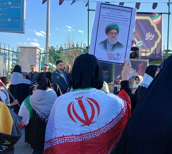 برگزاری مراسم راهپیمایی قدس در روستاهای صرم و جعفرآباد قم