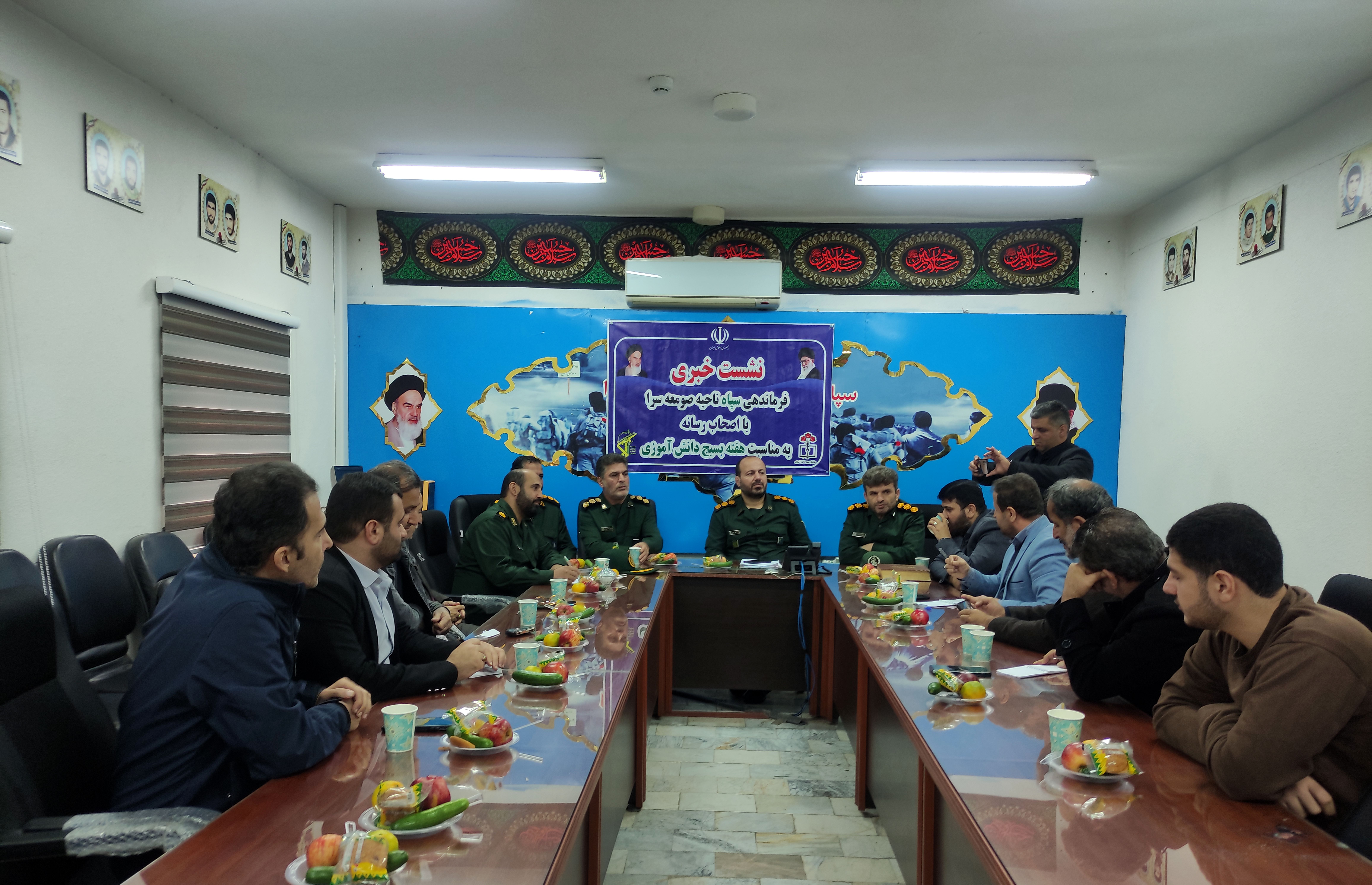 شعار محوری هفته بسیج دانش‌آموزی «میدان‌دار» است