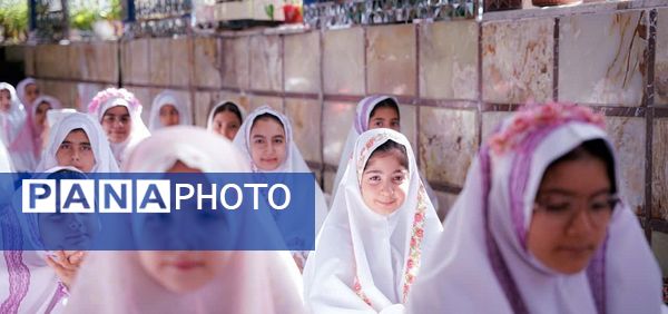 جشن تکلیف در امامزاده محمد(ع)؛ تجلی بندگی در دل دختران نوجوان