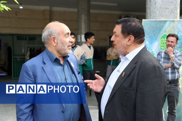 مراسم چهارشنبه‌های امام رضایی در مدرسه پیام غدیر آموزش و پرورش منطقه 14 تهران 