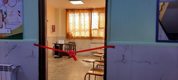 افتتاح اتاق بهداشت در دبیرستان نسرین عرب ساوه