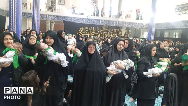 همایش بزرگ شیرخواران حسینی در قروه
