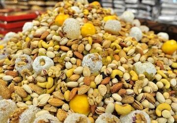قیمت آجیل شب یلدا در میادین میوه و تره‌بار تهران اعلام شد