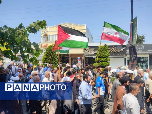 راهپیمایی جمعه‌ خشم و نصر در بابلسر