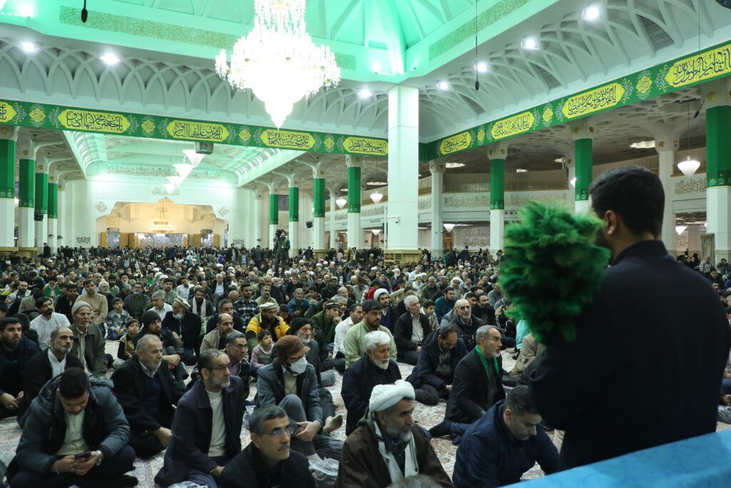 جشن میلاد امام حسین(ع) در حرم حضرت معصومه(س)