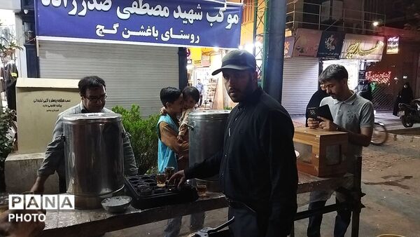 موکب شهید مصطفی صدر زاده در صد و ششمین شب از اجتماعات 
