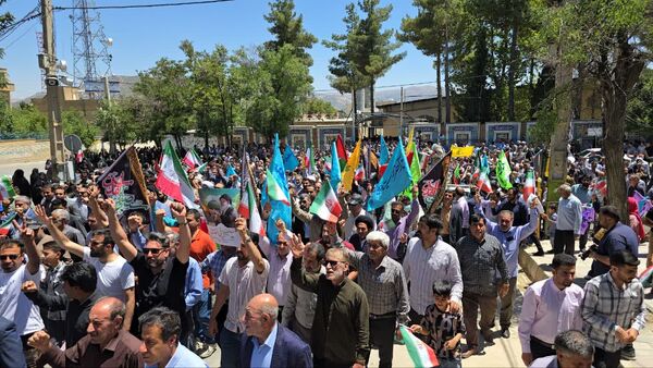 راهپیمایی جمعه خشم در دیار آریو برزن