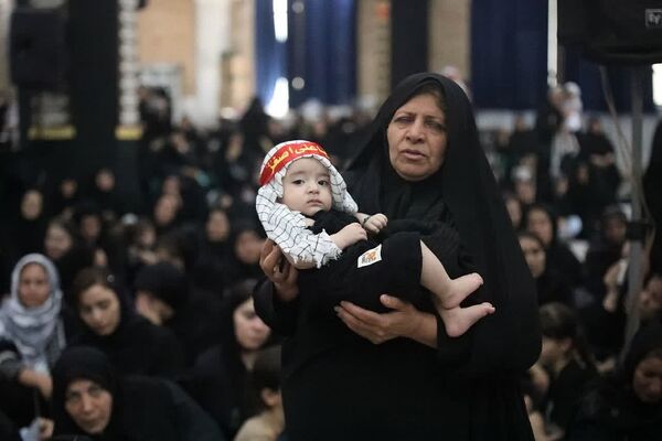 همایش شیرخوارگان حسینی باقرشهر به یاد کودکان مظلوم فلسطین