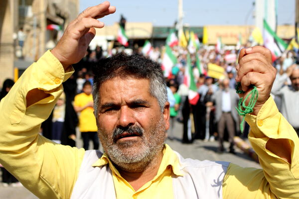 راهپیمایی بشارت نصر یزد