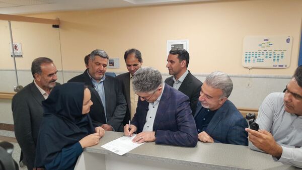 حضور معاون وزیر بهداشت در شهرستان تربت حیدریه