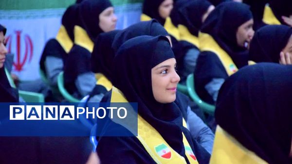 درخشش یاوران مقاومت، دختران انقلاب، در شهرستان شازند استان مرکزی