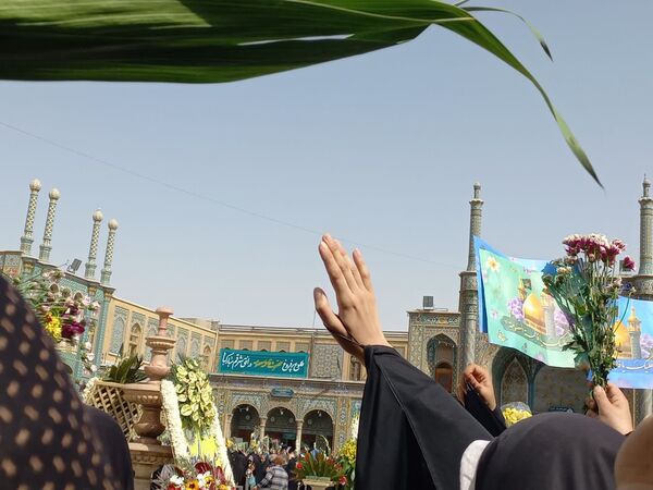 کاروان نمادین سالروز ورود حضرت معصومه(س) به قم 