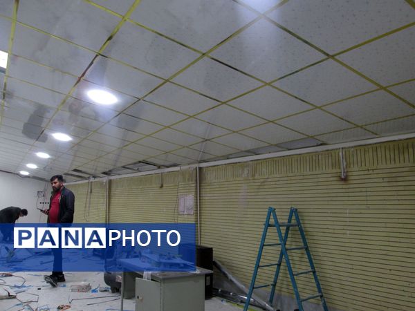 اجرای عملیات عمرانی در مدرسه‌ ابتدایی روستای مارکده