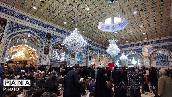 قاب های ماندگار از تشیع شهید لاریجانی در حریم امن فاطمی