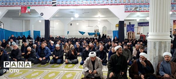 حضور در شور مردم شهرستان سملقان در پی شهادت رهبر معظم انقلاب اسلامی