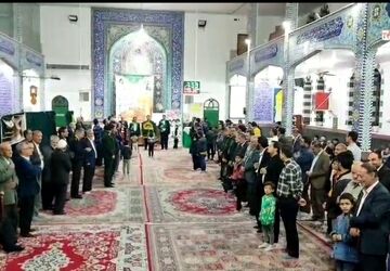 قرار هشتم خادمیاران حرم مطهر رضوی در شهرستان زارچ