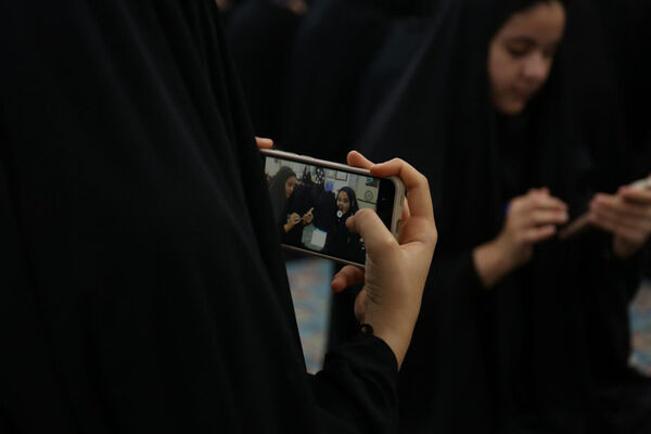 دومین روز اعتکاف دانش‌آموزی دختران در قم
