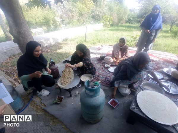 تبلور فرهنگ سلامت در فعالیت صبحگاهی دانش‌آموزان و مربیان مینابی