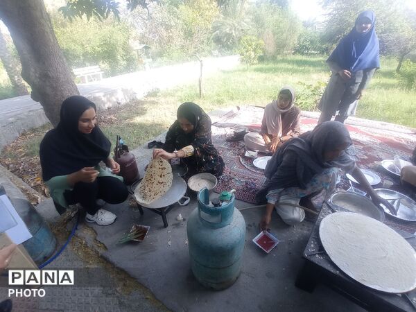 تبلور فرهنگ سلامت در فعالیت صبحگاهی دانش‌آموزان و مربیان مینابی