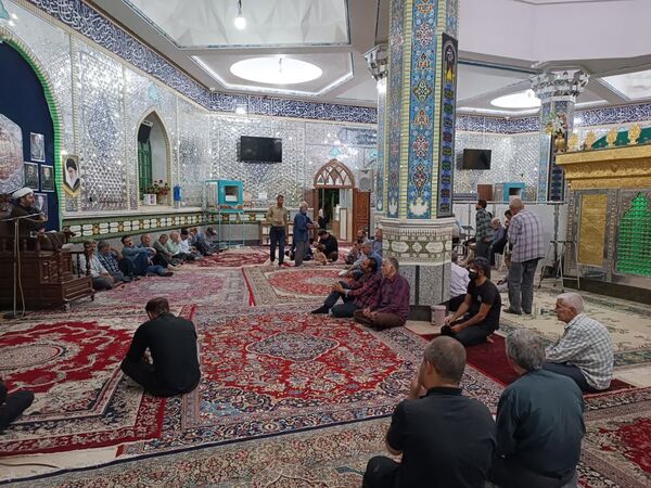 مراسم عزاداری شب هفتم محرم در نیشابور
