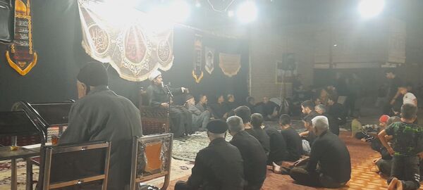 مراسم عزاداری دهه اول محرم در مسجد چهارده معصوم  نیشابور 