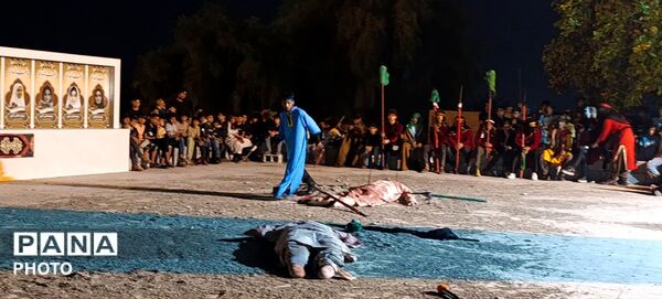 تئاتر «فریادِ بی‌پناهی‌ها»؛ روایتی از شام غریبان در زهوکی