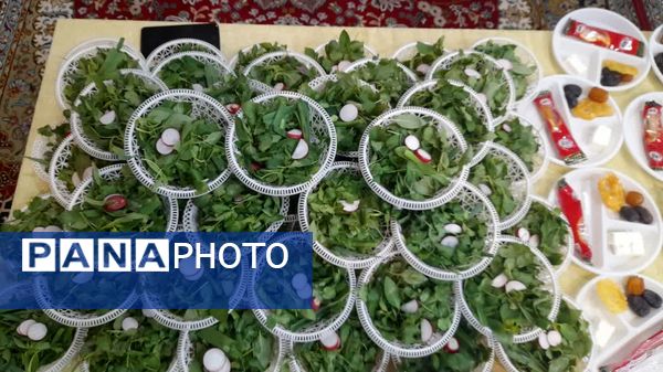 افطاری در دبیرستان صفورا ۲ ناحیه هفت مشهد