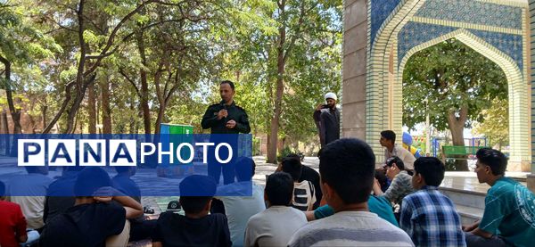 اردوی یاوران ولایت ویژه پسران در شهرستان خلیل آباد 