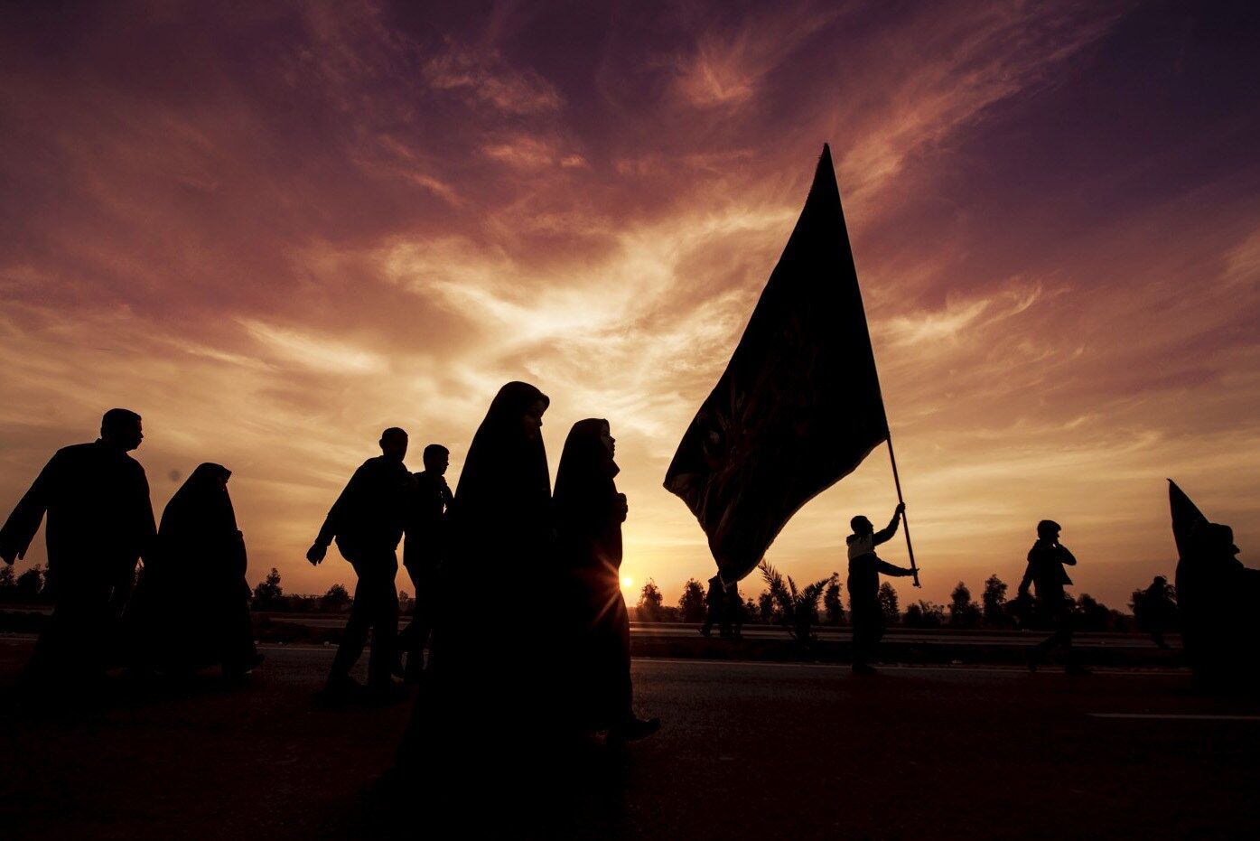 عشق و ارادت در اربعین جریان دارد