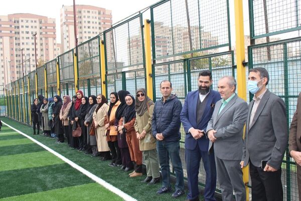 افتتاح زمین چمن مصنوعی دبستان شهدای پاسدار؛ گامی برای نشاط و سلامت دانش‌آموزان