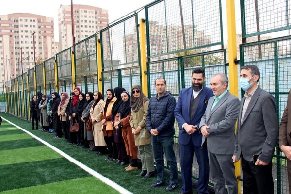 افتتاح زمین چمن مصنوعی دبستان شهدای پاسدار؛ گامی برای نشاط و سلامت دانش‌آموزان