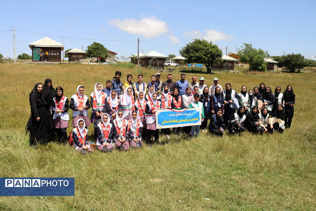 برگزاری کارگاه آموزشی و اردوی دانش‌آموز خبرنگاران پانا در شهرستان نمین